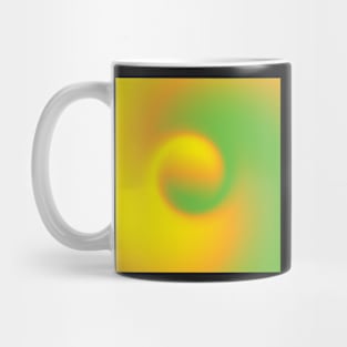 Green and Yellow Mug